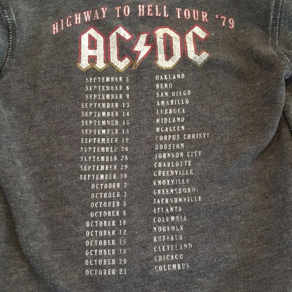 AC/DC kids sweatshirt - Picture 5 of 6